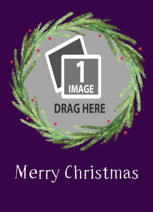 Merry Christmas - Purple